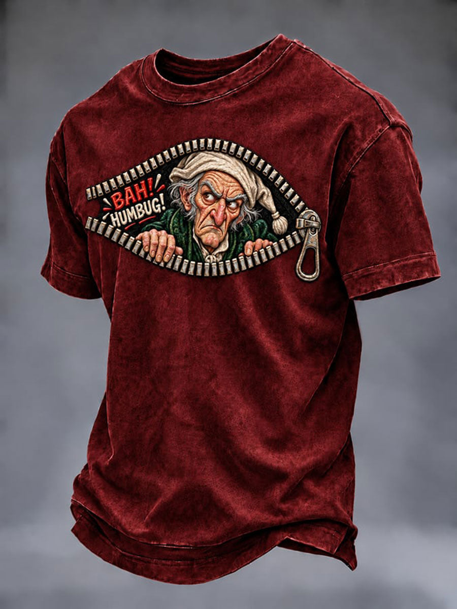 Men's Bah Humbug Print T-shirt
