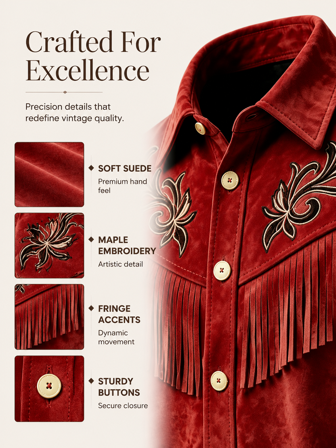 Men's Canada Calgary Stampede Print Casual Long Sleeved Shirt
