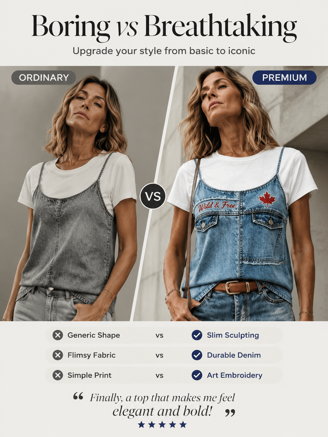 Women's Retro Calgary Stampede Printed Vintage Fashion Loose Short Sleeve T-Shirt