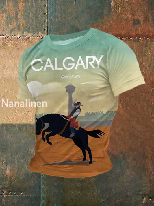Men’s Calgary Stampede T-shirt As picture / S