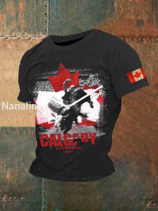 Men’s Calgary Stampede T-shirt Black / S