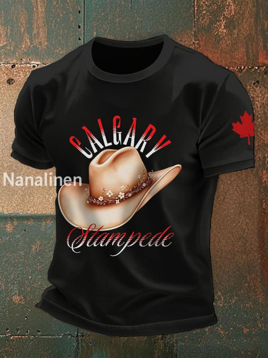 Men’s Calgary Stampede T-shirts Black / S