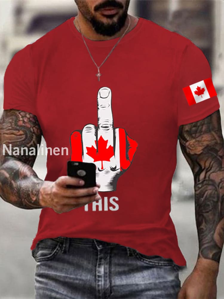 Men’s Defend Canada Tee Red / S