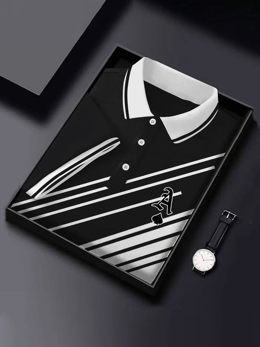 Men's poker ace of spades tops
