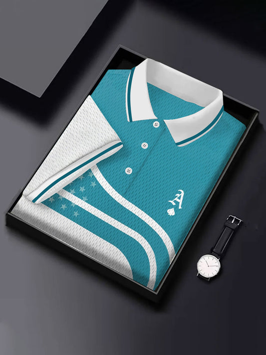 Men's poker ace of spades tops