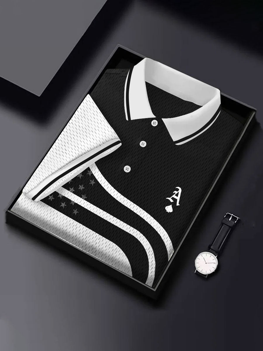 Men's poker ace of spades tops