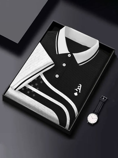 Men's poker ace of spades tops