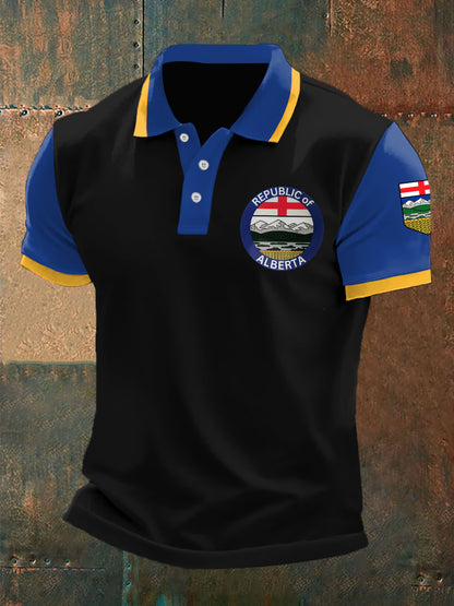 Men's Republic Of Alberta Print Top