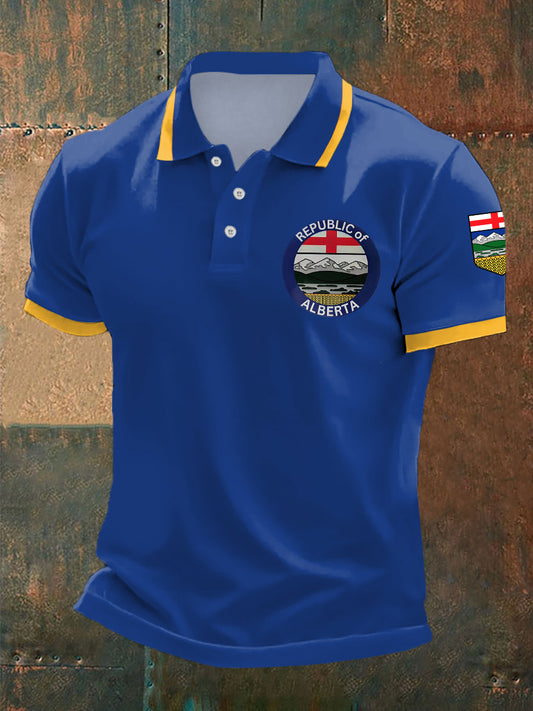Men's Republic Of Alberta Print Top