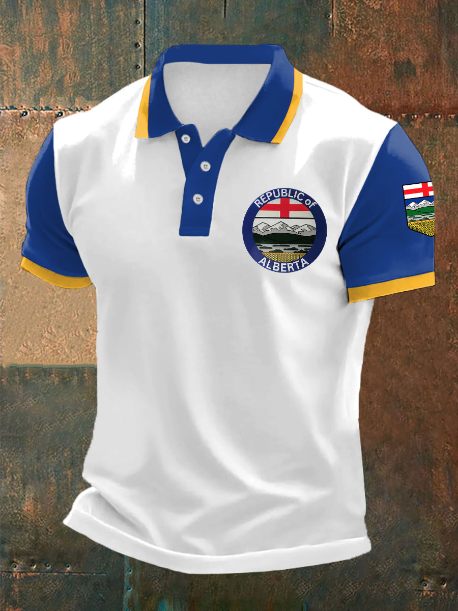 Men's Republic Of Alberta Print Top