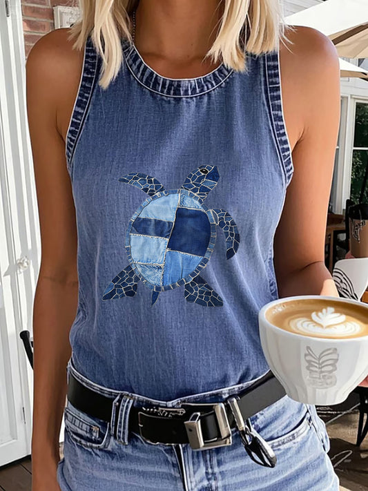 Women's Hawaiian Turtle Vest