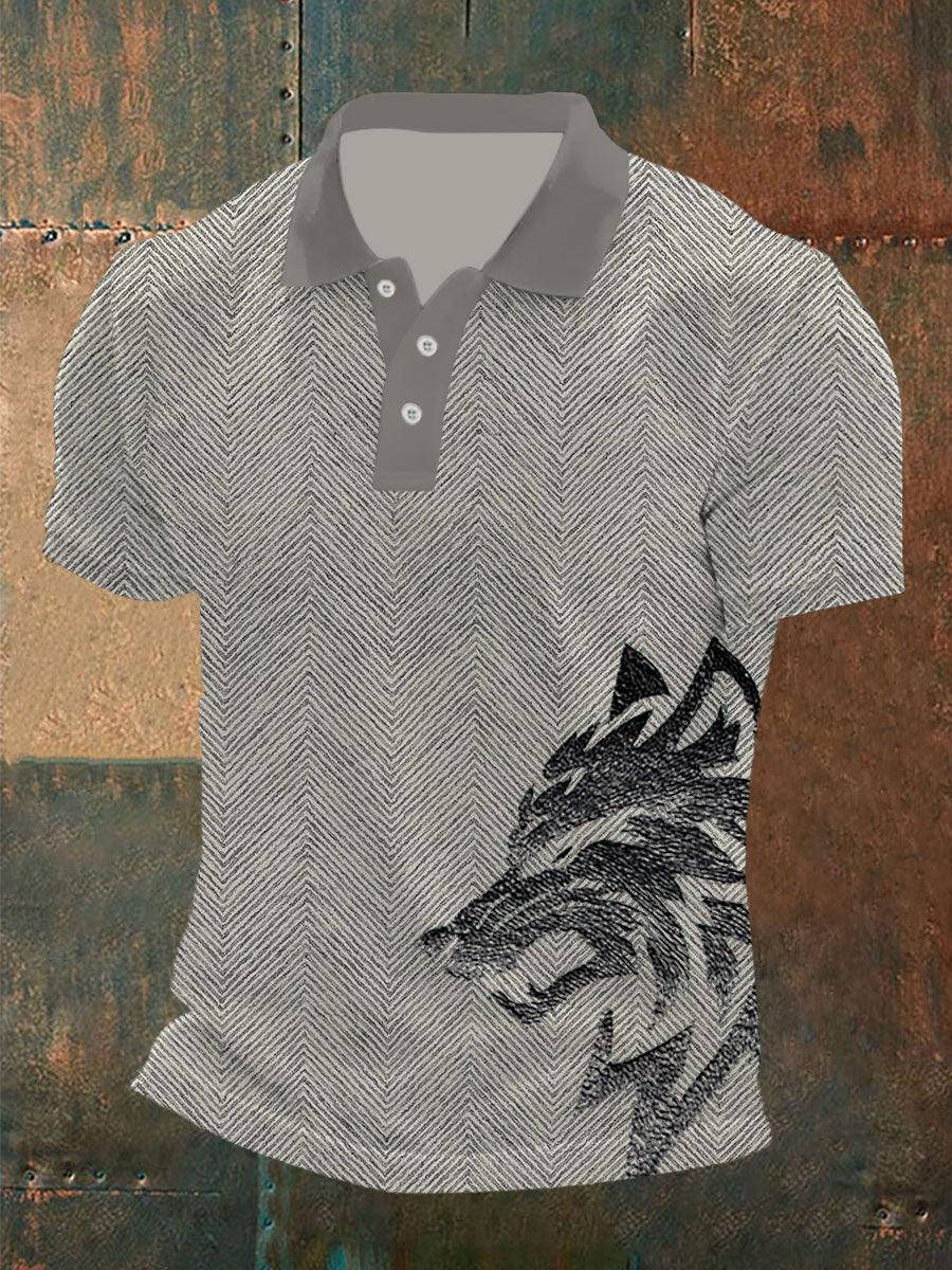 Men's Business Wolf T-shirt