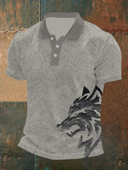 Men's Business Wolf T-shirt