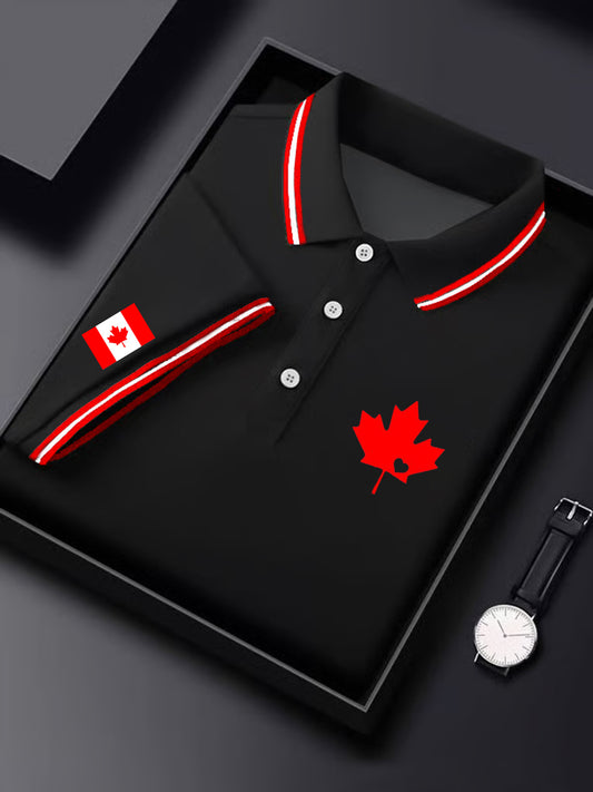Men's Canada Maple Leaf Print Top