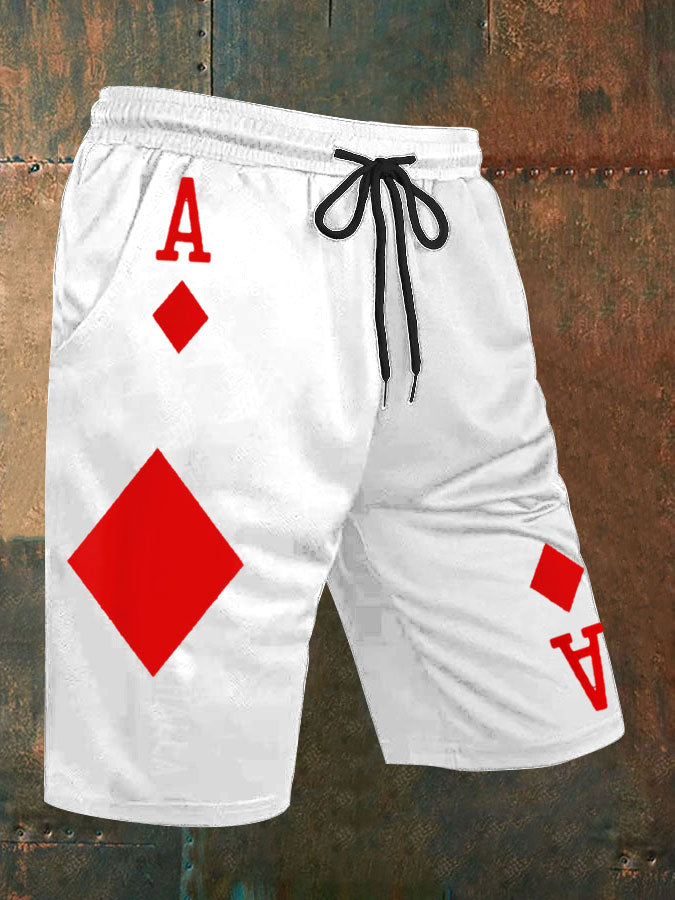 Men's Poker Square A shorts