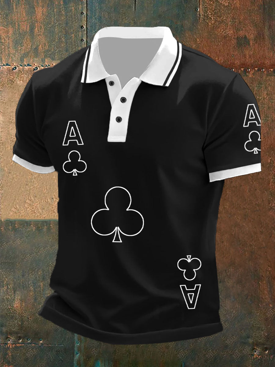 Men's Poker Club A tops