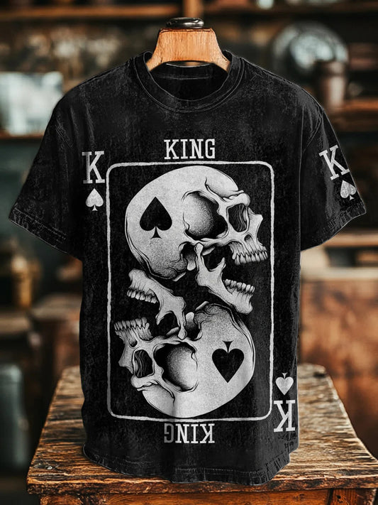 Unisex poker King of Spades T-shirts