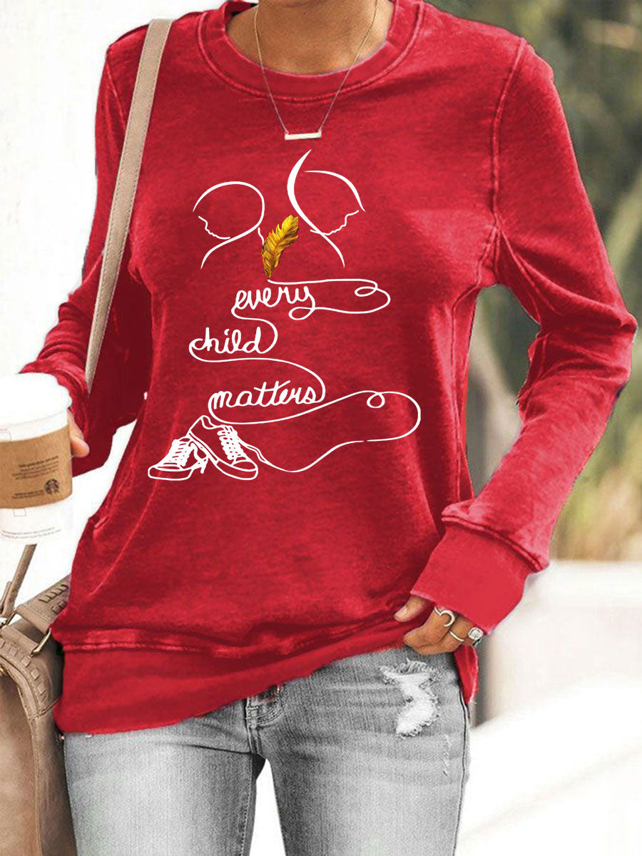 Women's Every Child Matters Printed Casual Top