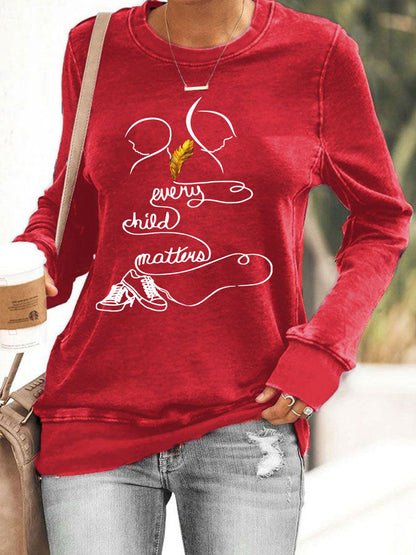 Women's Every Child Matters Printed Casual Top