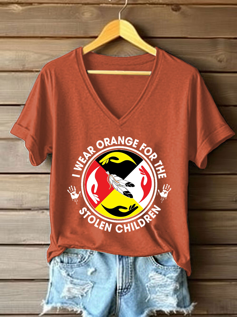 Women's Every Child Matters Printed Casual T-Shirt