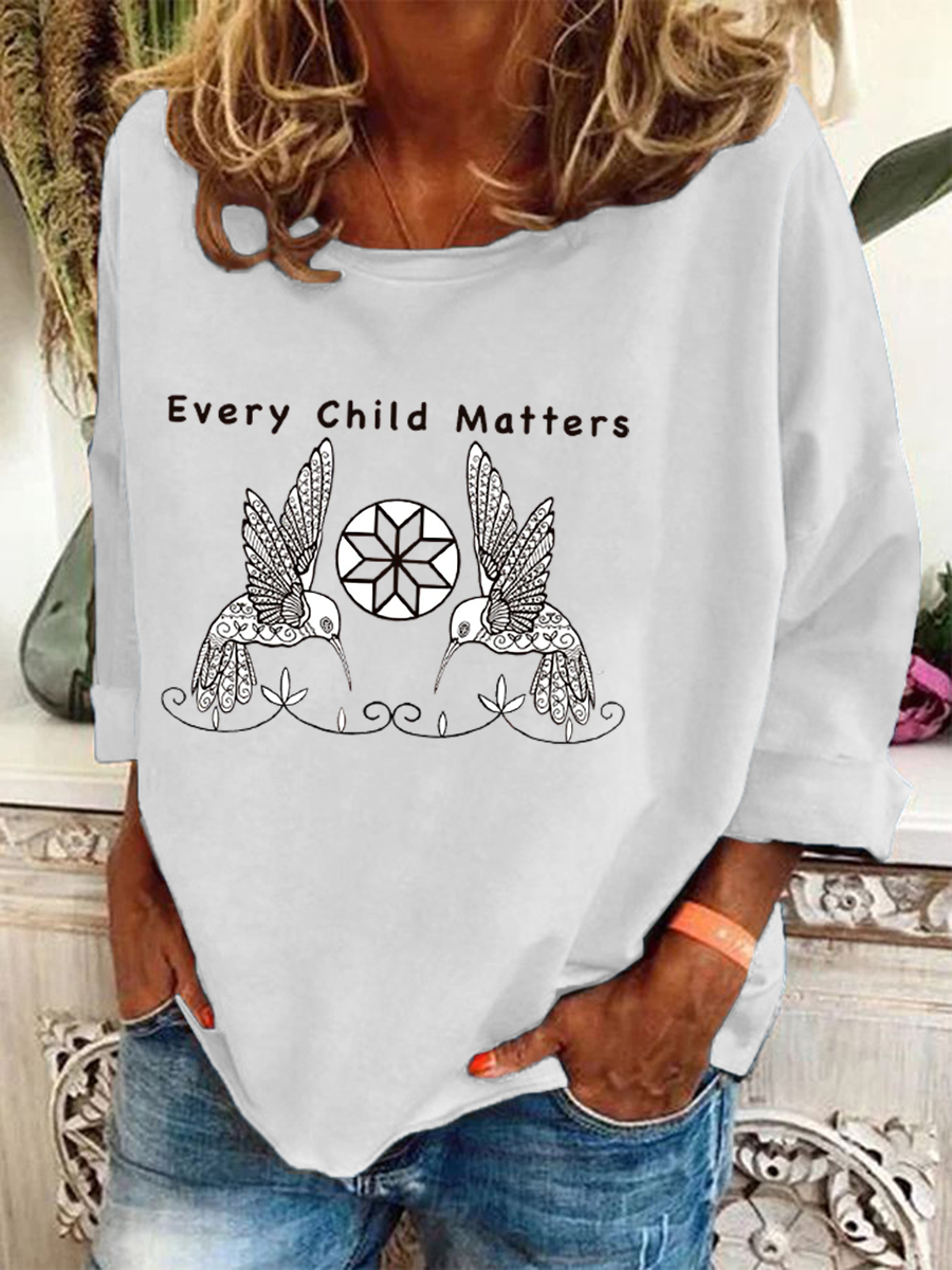 Women's Every Child Matters Printed Casual Top