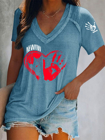 Women's MMIW Printed T-Shirt