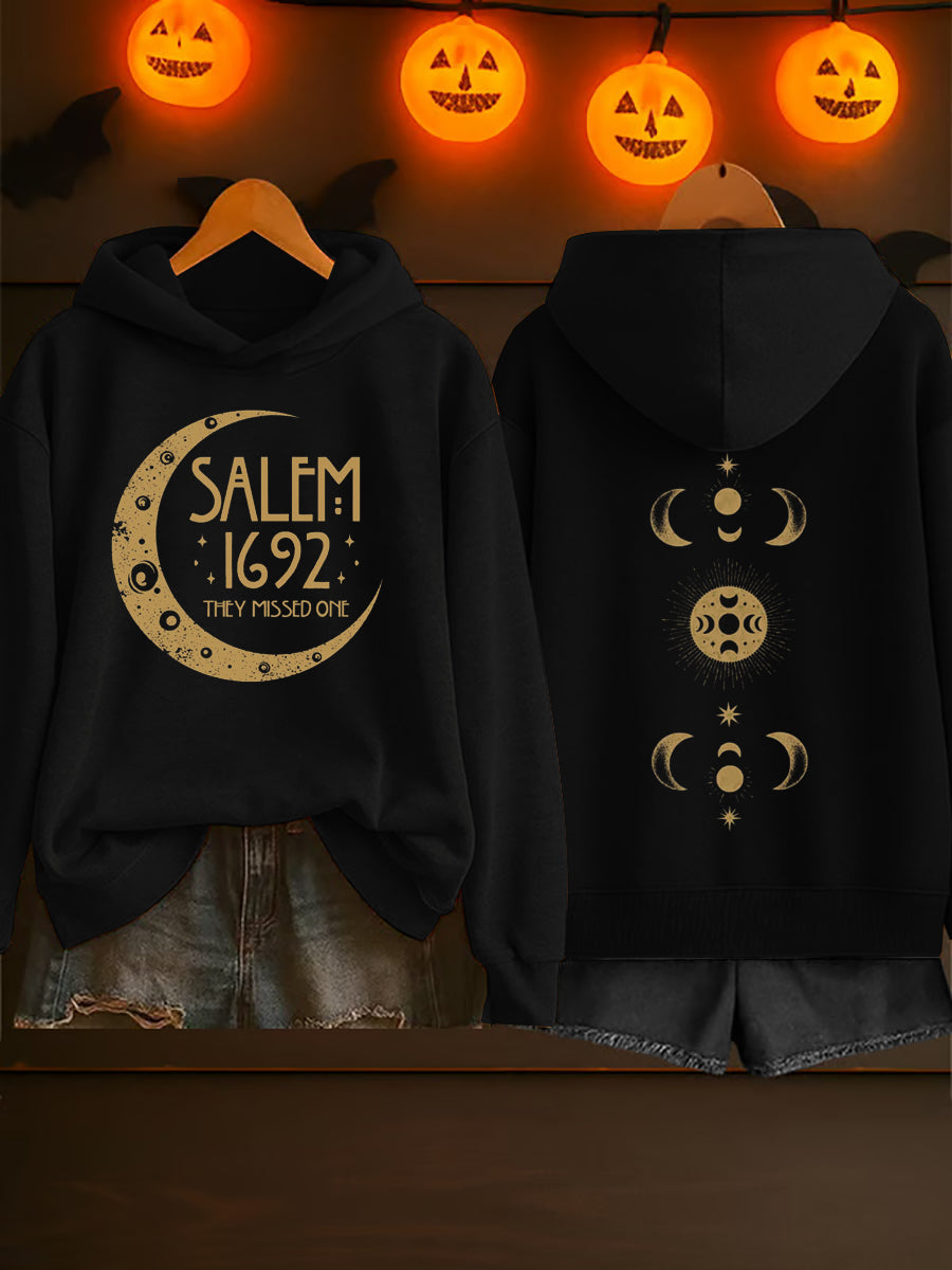 Women's Halloween Print Sweatshirt