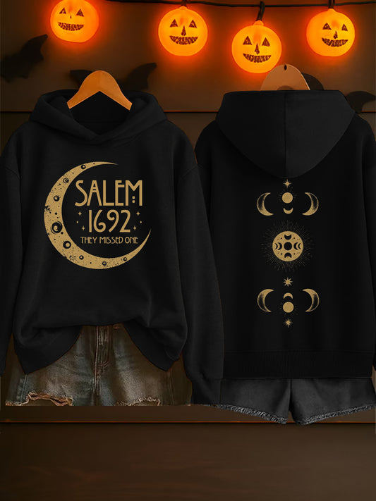Women's Halloween Print Sweatshirt
