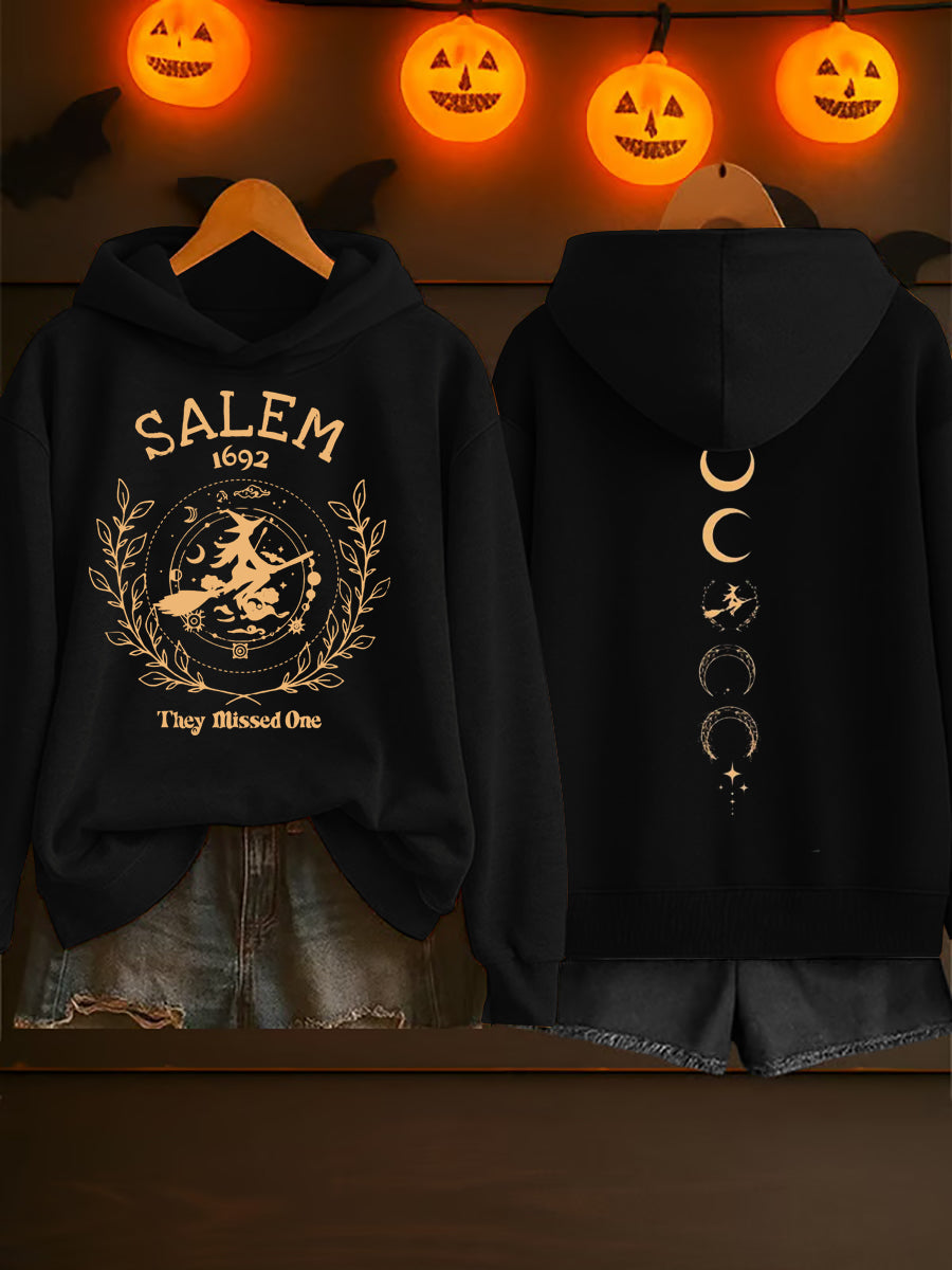 Women's Halloween Print Sweatshirt