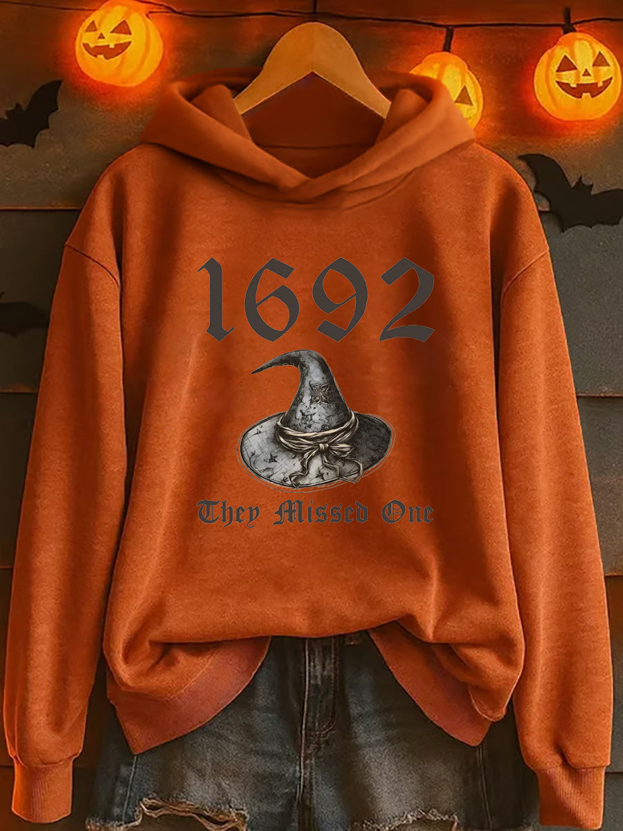 Women's Halloween Print Sweatshirt