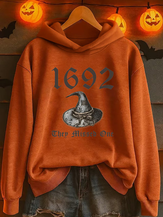 Women's Halloween Print Sweatshirt