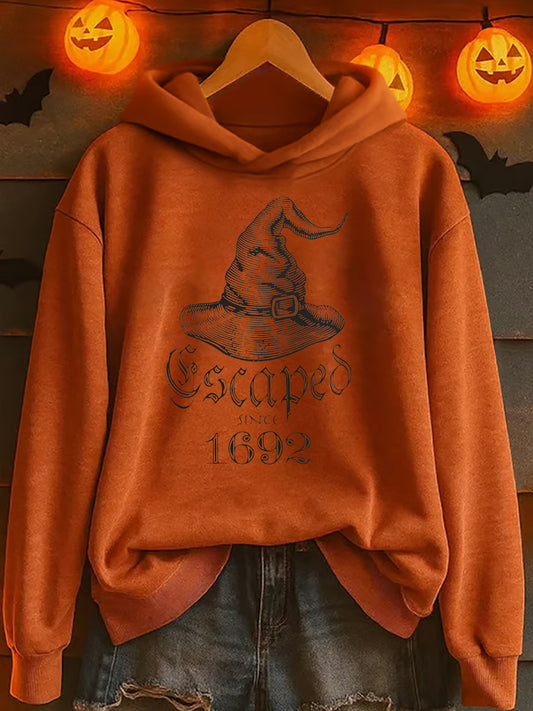 Women's Halloween Print Sweatshirt