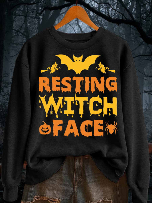 Women's Halloween polyester sweatshirt