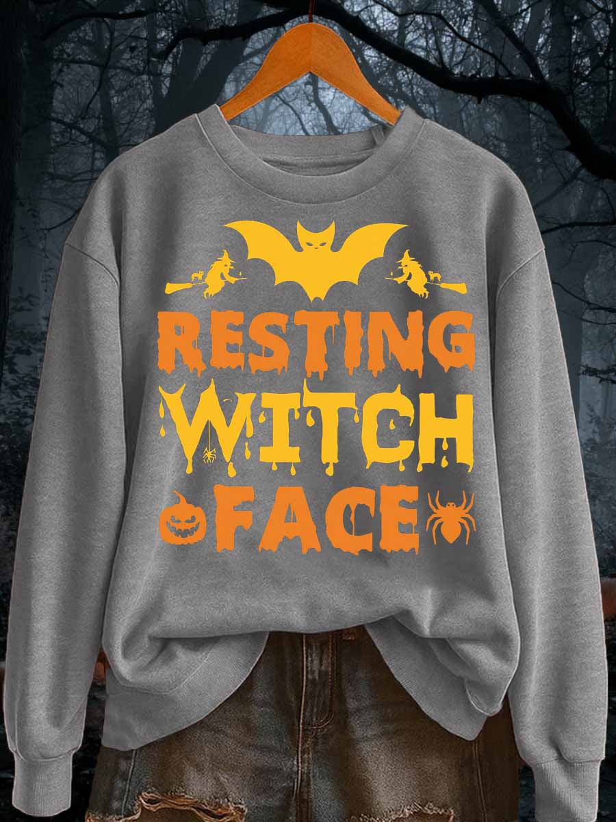 Women's Halloween polyester sweatshirt