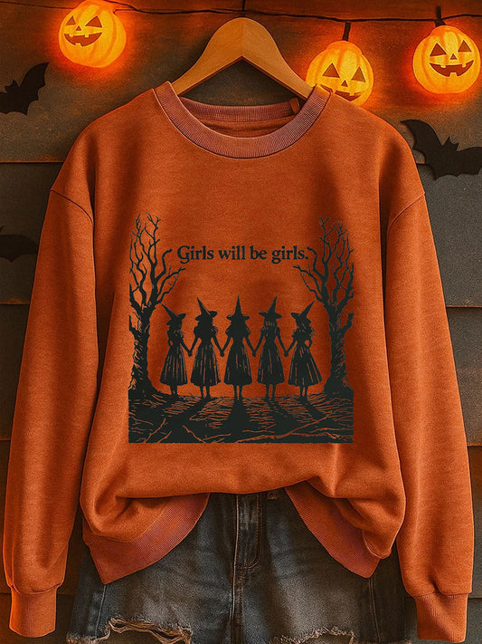 Women's Halloween Feminist Sweatshirt