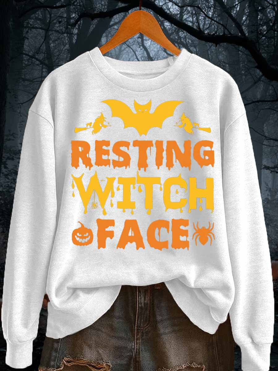 Women's Halloween polyester sweatshirt