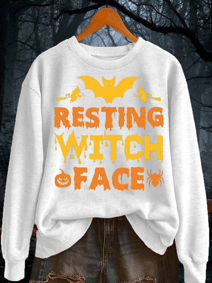 Women's Halloween polyester sweatshirt