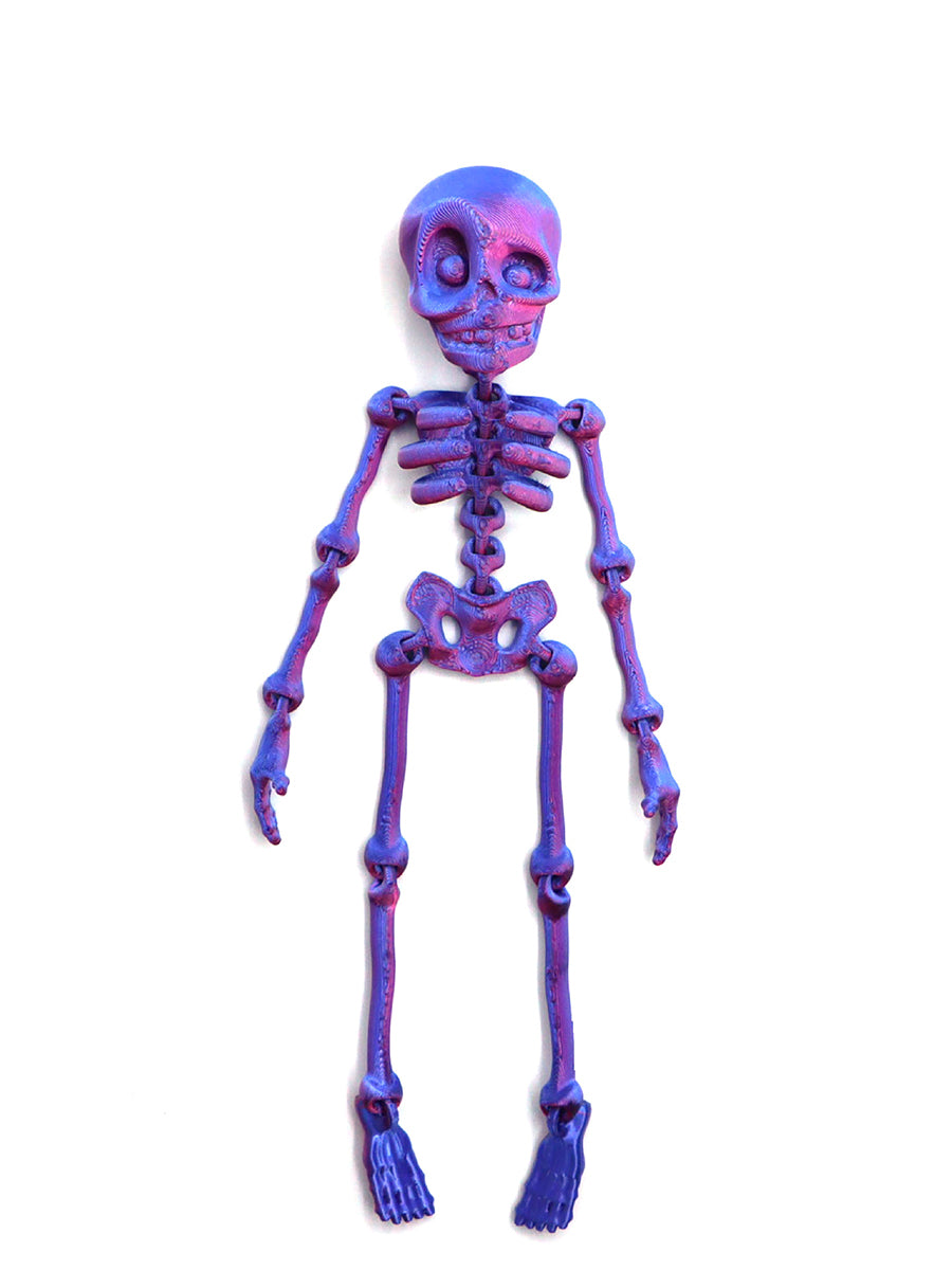 3D Printed Vintage Skeleton Magnetic Figurine