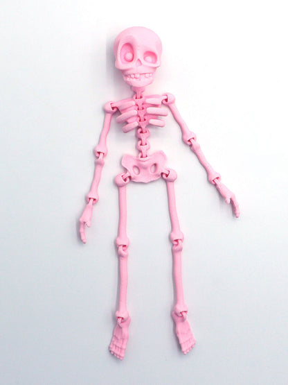 3D Printed Vintage Skeleton Magnetic Figurine