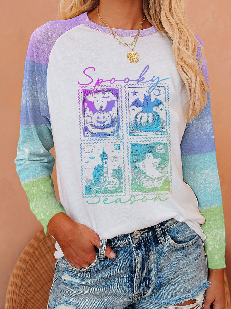 Women's Spooky Season Long Sleeve T-Shirt