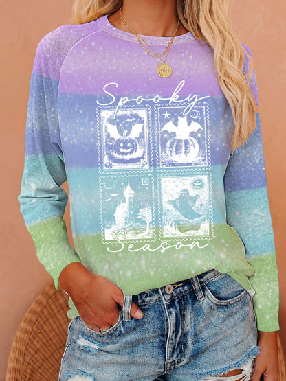 Women's Spooky Season Long Sleeve T-Shirt