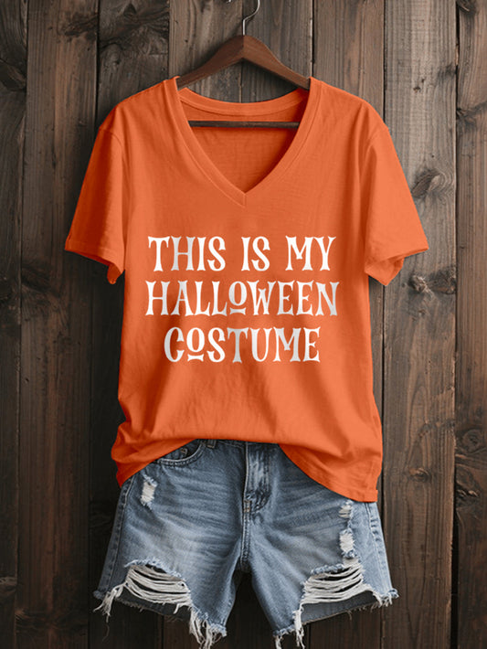 Women's This Is My Halloween Costume T-shirt