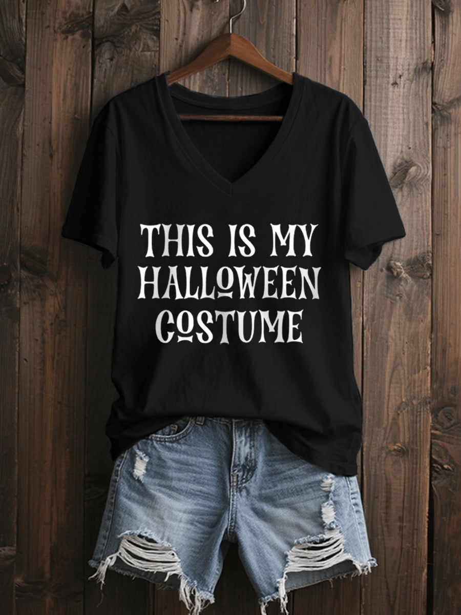 Women's This Is My Halloween Costume T-shirt