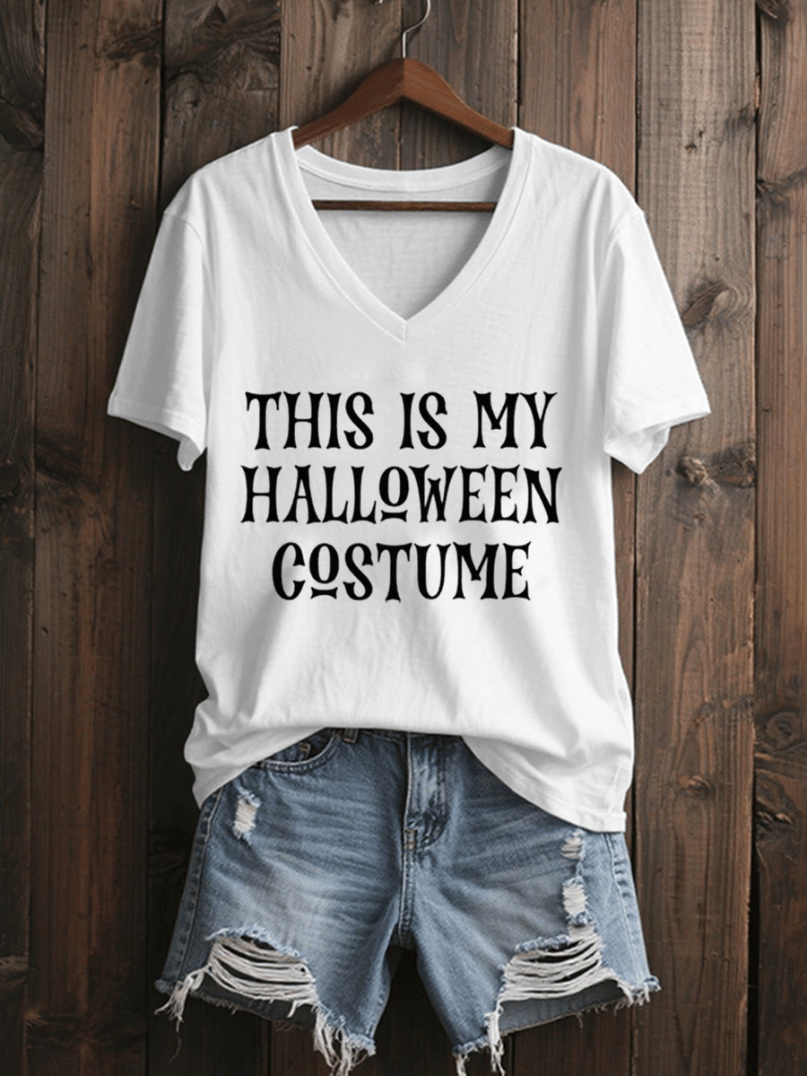 Women's This Is My Halloween Costume T-shirt