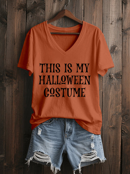 Women's This Is My Halloween Costume T-shirt