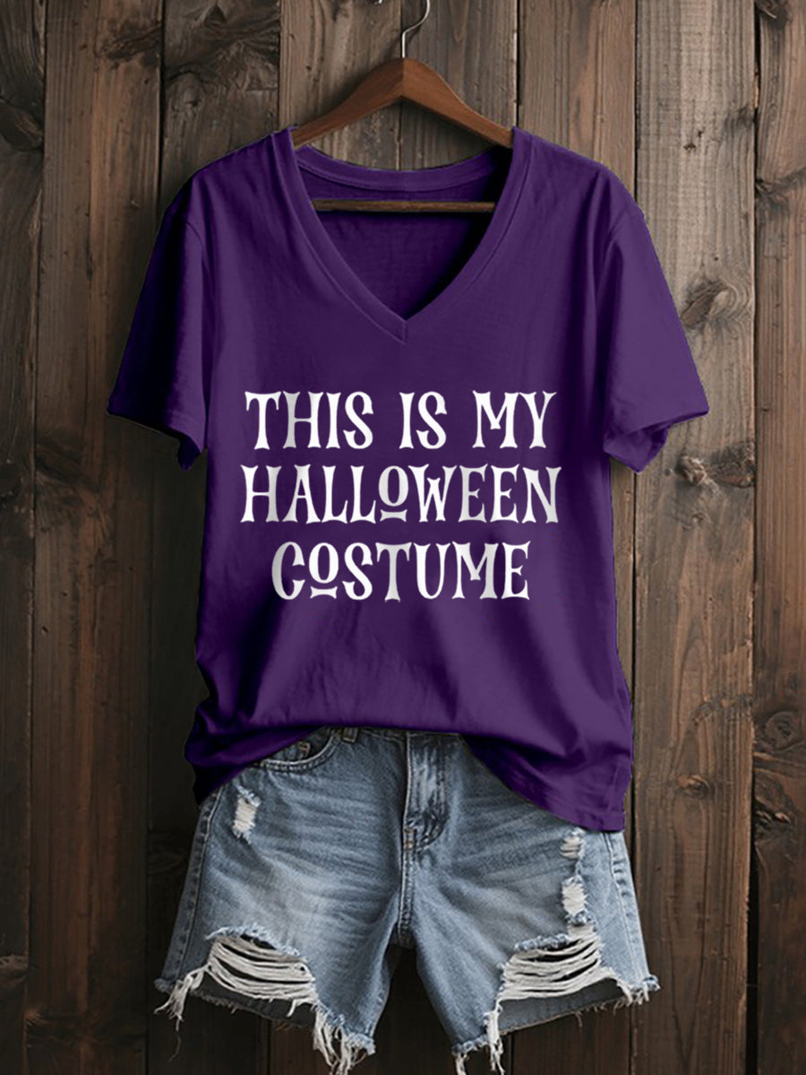 Women's This Is My Halloween Costume T-shirt
