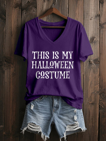 Women's This Is My Halloween Costume T-shirt