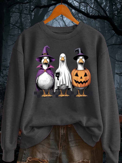 Women's Halloween polyester sweatshirt