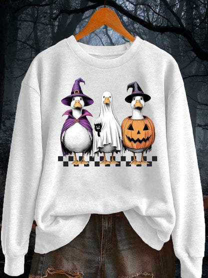 Women's Halloween polyester sweatshirt