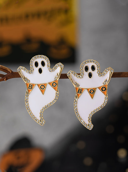Women's Halloween Cute Ghost Earrings